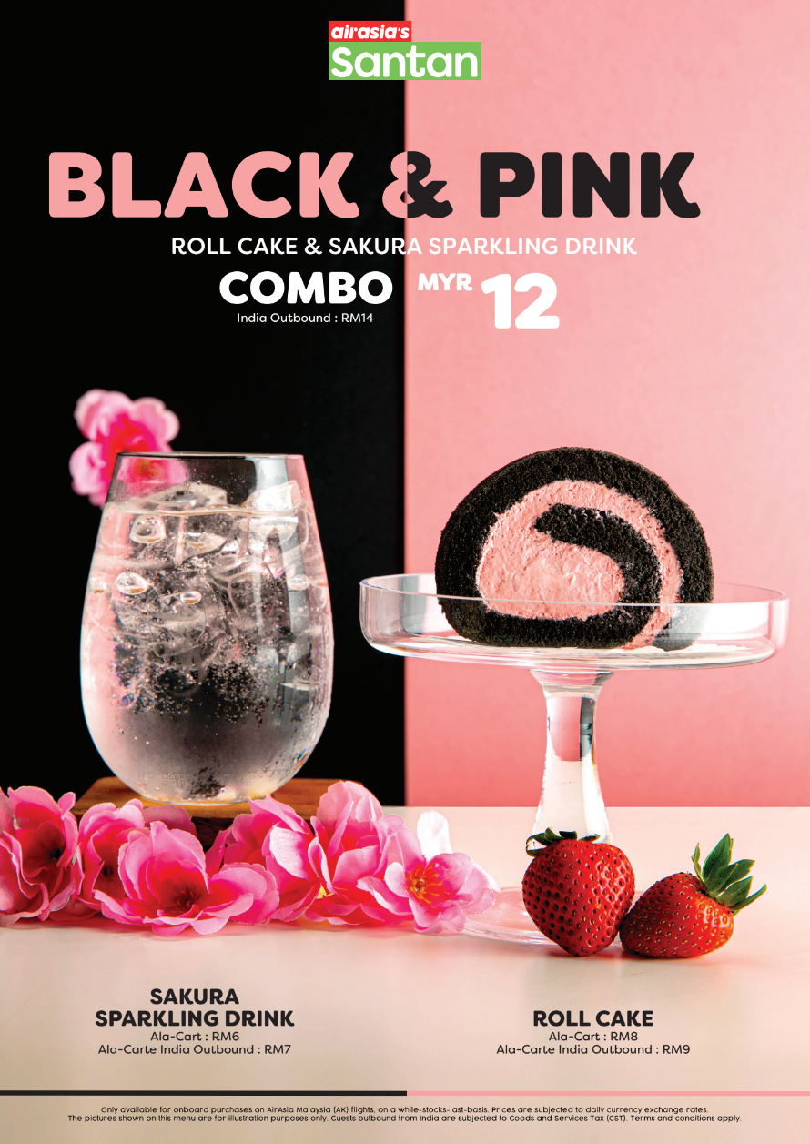 black & pink air asia