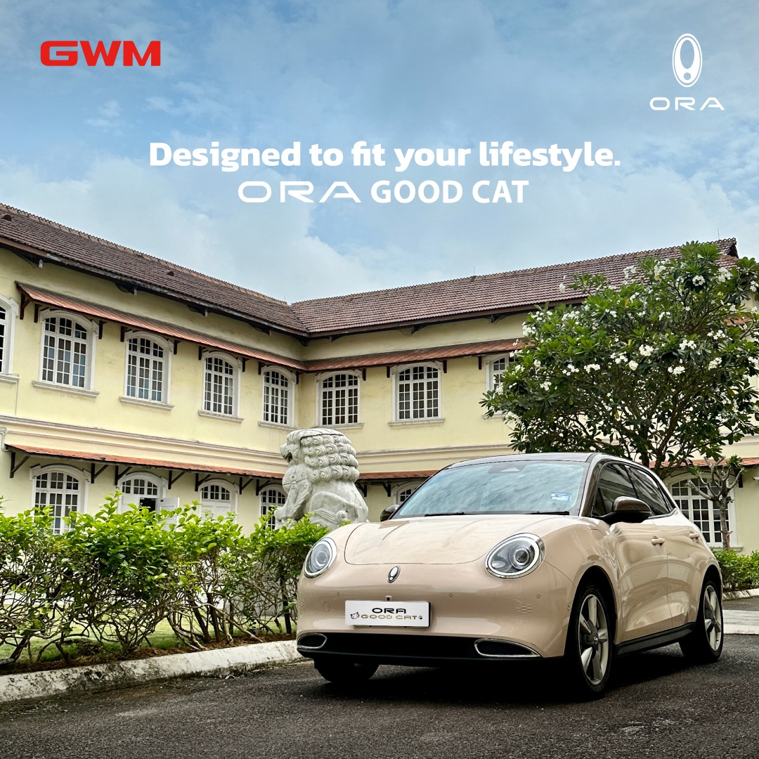 Kenderaan elektrik Ora yang dikeluarkan oleh GWM Malaysia.