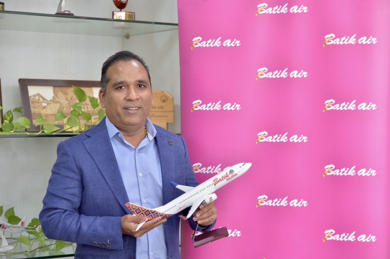 CEO Batik Airline Datuk Chandran Rama Muthy
