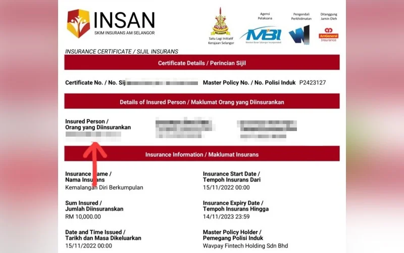  Insurans Hayat Selangor (Insan)