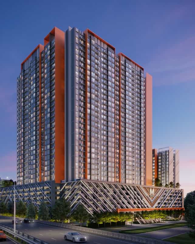 Gambaran apartmen servis M Nova di Taman Wahyu, Kepong