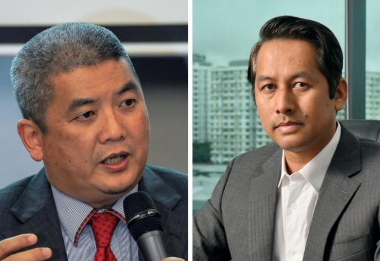 Datuk Dr Ir. Ts. Mohd Abdul Karim Abdullah (kiri) dan Rosland Othman
