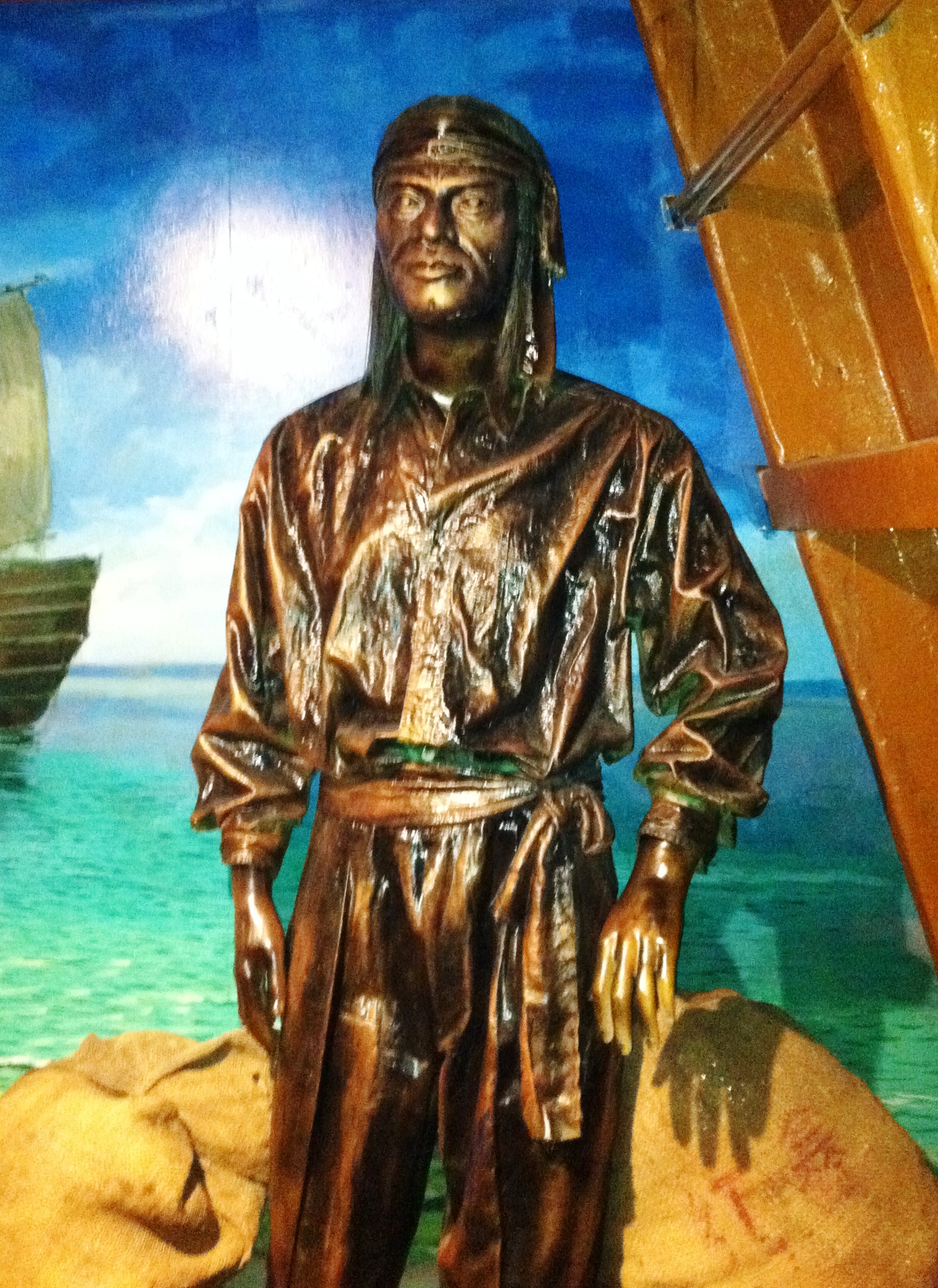Statue of Enrique in the Maritime Museum of Malacca, Malacca City, Malaysia