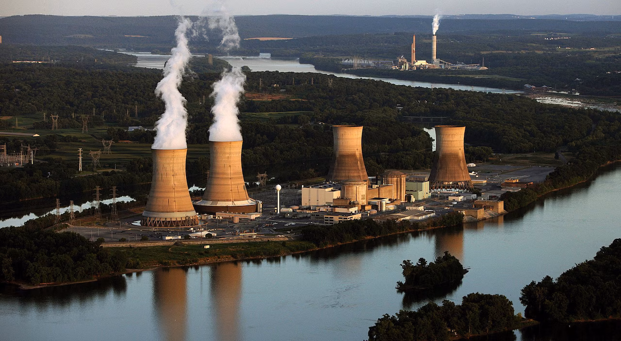 Three Mile Island plant in Pennsylvania 