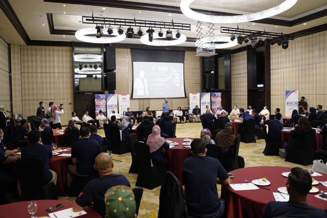 Program Sesi Interaktif Peserta dan Alumni INSKEN yang diadakan di Melaka pada 21 Mac 2021.