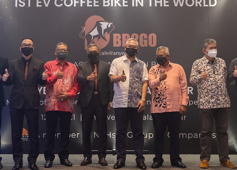 BB2GO EV Coffee Bike