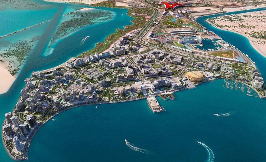 Pulau Yas di Abu Dhabi