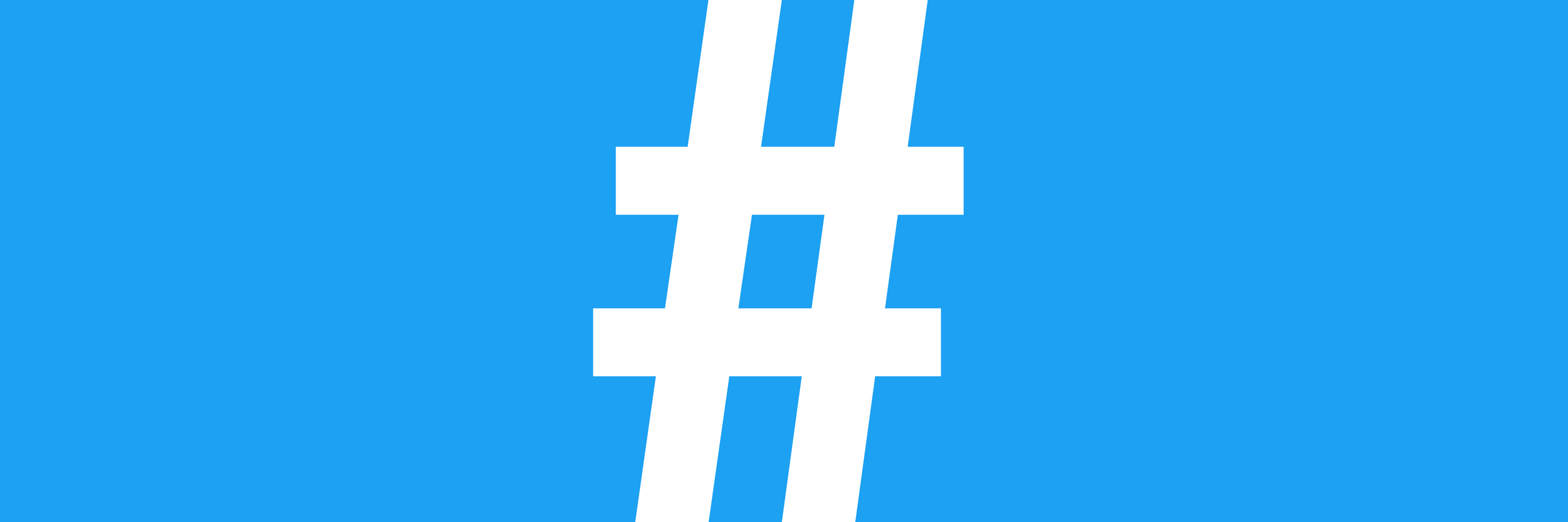 hashtag
