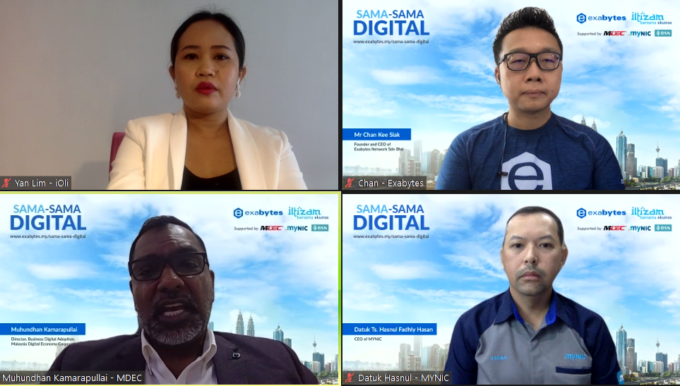 Pelancaran `Sama-Sama Digital' yang dijalankan secara maya. 