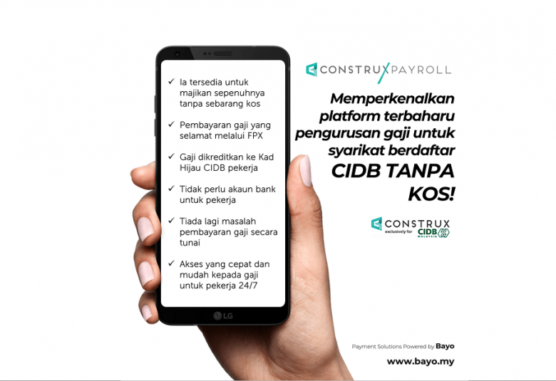Aplikasi Construx Bayo Pay