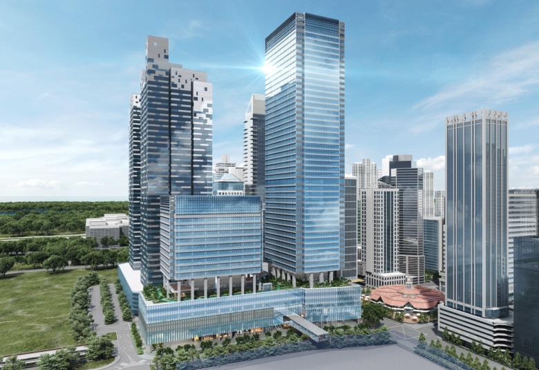 Illustrasi IOI Central Boulevard di Singapura