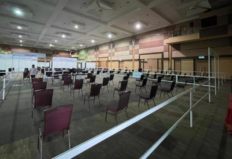 PPV Shah Alam Convention Centre yang mula beroperasi hari ini. Kredit gambar Anas Alam Faizli