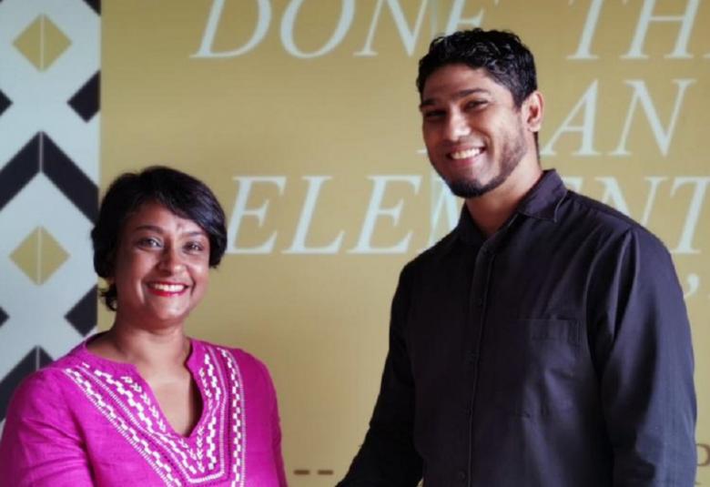 Renuka Sena dan Joachim Sebastian.