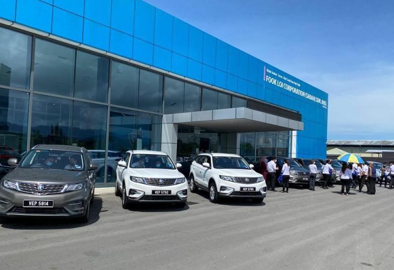 Proton serah 8 unit X70 bantu basmi COVID-19 Sabah