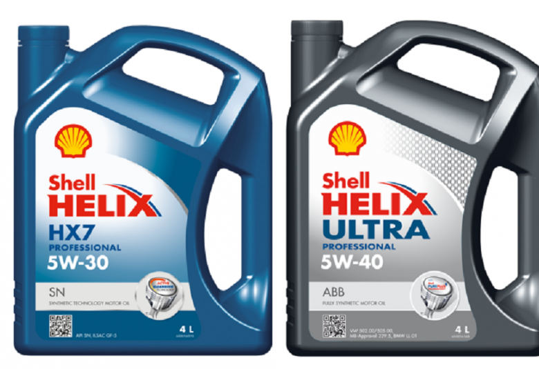 Shell Helix Profesional baharu