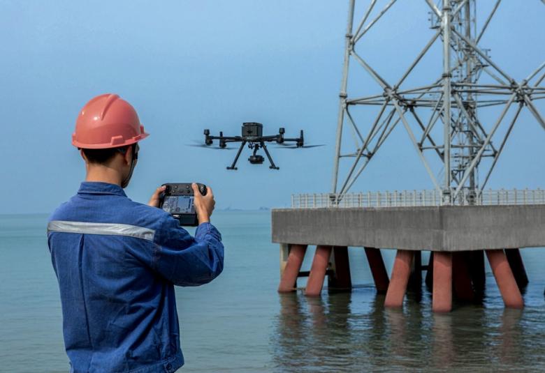 Dron MJI Matrice 300. Gambar hiasan