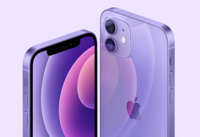 iPhone 12 Ungu