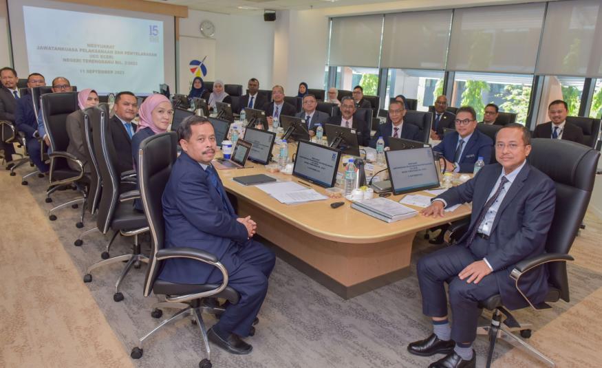 Datuk Seri Dr. Ahmad Samsuri Mokhtar mempengerusikan Mesyuarat Jawatankuasa Pelaksanaan dan Penyelarasan (ICC) ECER Terengganu