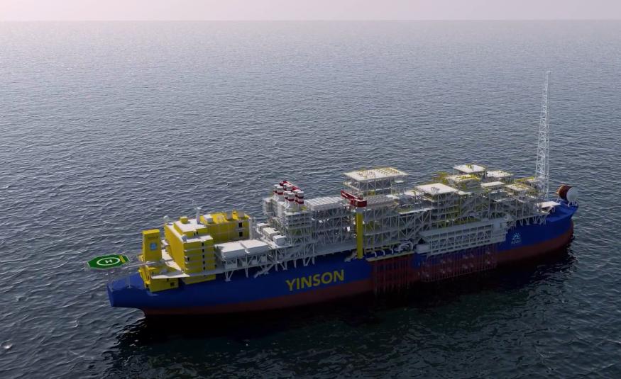 Paparan visual FPSO Agogo